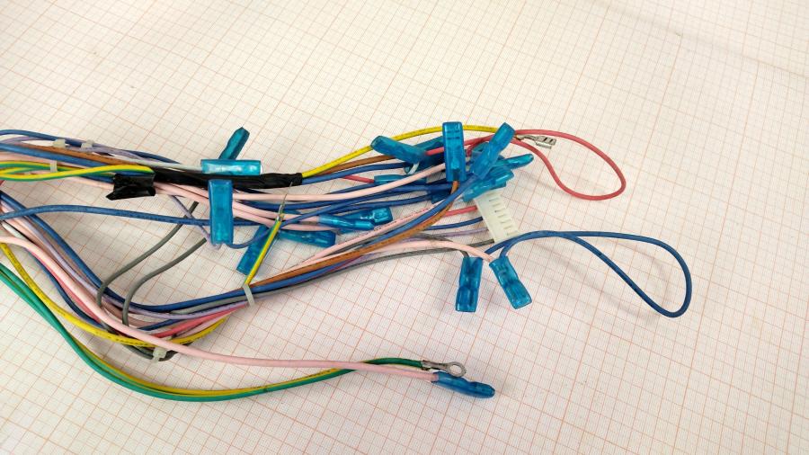 111-523-001 Проводка для посудомоечной машины  WQP12-9212 6100400020 #2