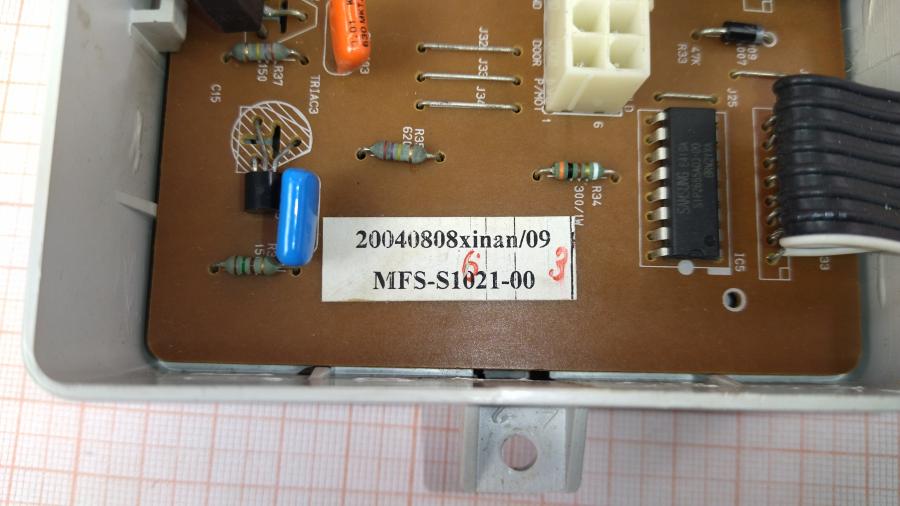 111-539-001 Модуль управления для стиральной машины SAMSUNG MFS-S1021-00 #3