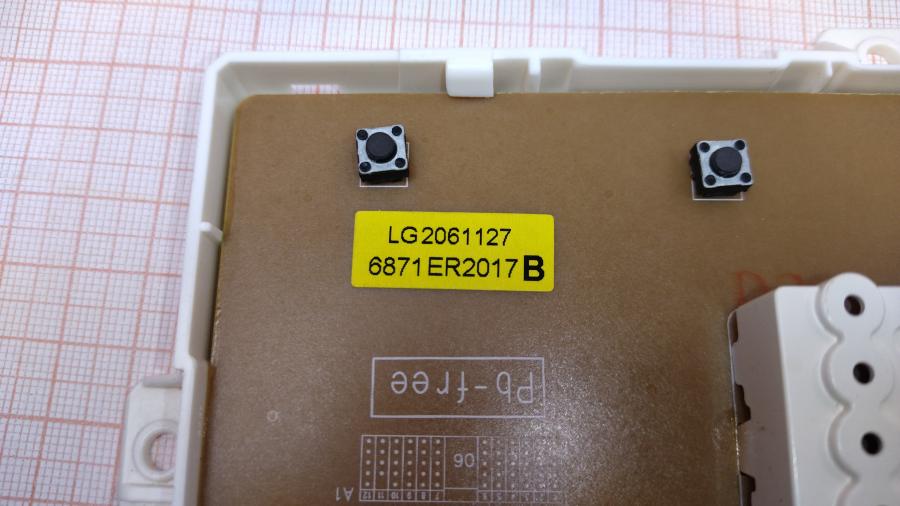 111-552-001 Плата индикации для стиральной машины LG 6871ER2017B #8