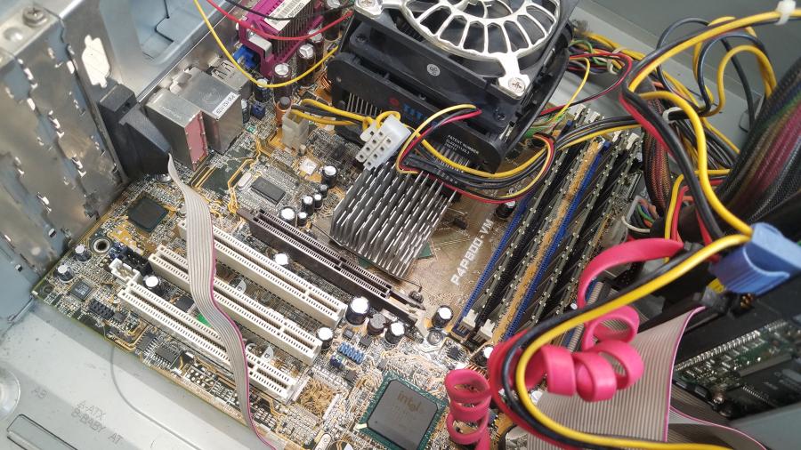 210-034-001 Системный блок ASUS i865G #11