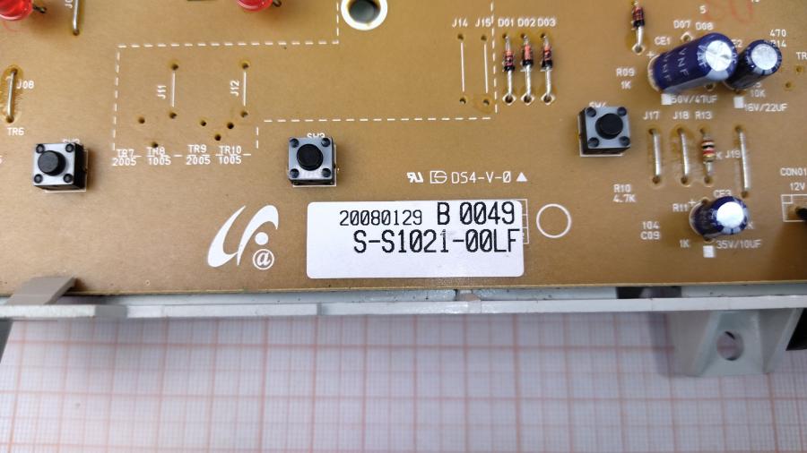 111-539-002 Модуль управления для стиральной машины SAMSUNG MFS-S1021-00 #3