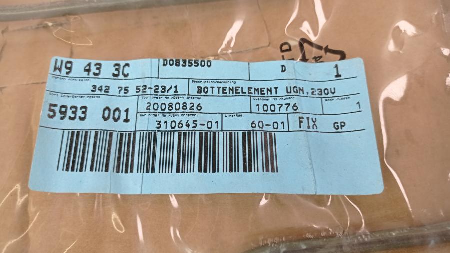 111-563-001 Тэн для духовки электроплиты Electrolux 3427552231 #5