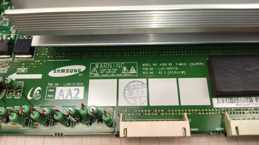 111-568-001 Основная плата для ЖК-телевизора SAMSUNG LJ41-04211A #3