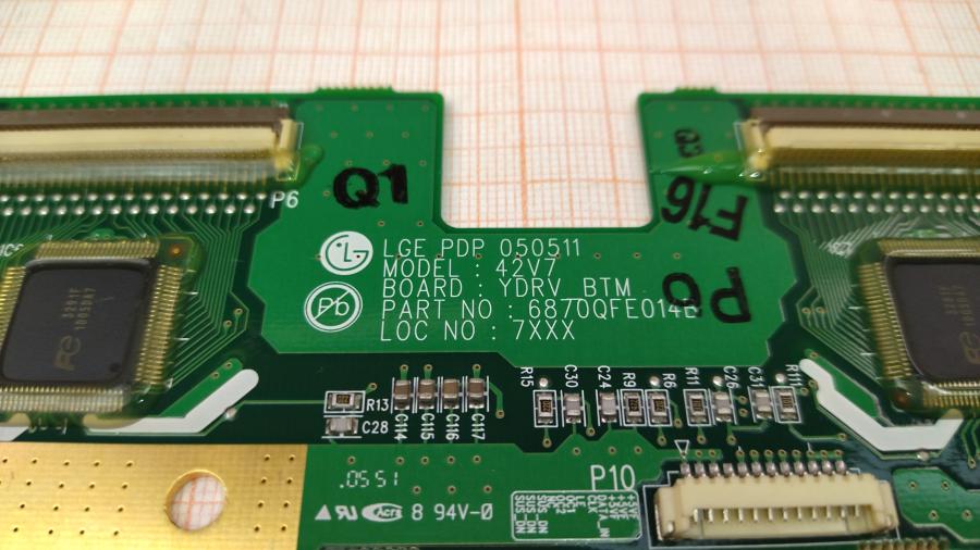 111-573-001 Инвертор подсветки LG 6871QDH085A #3