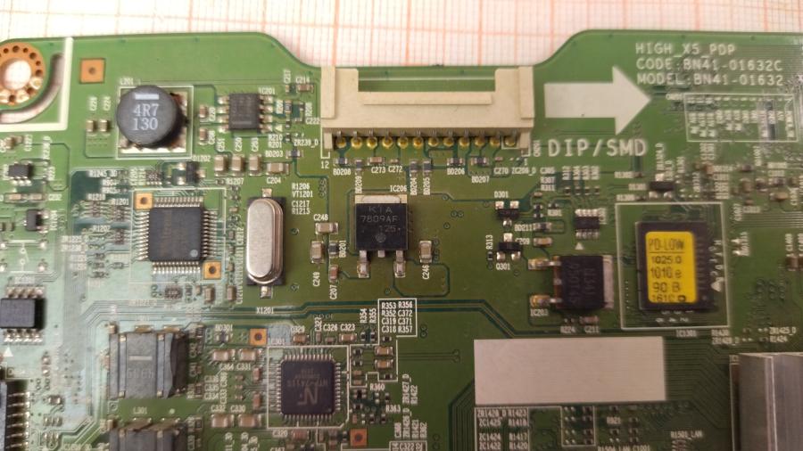 111-586-001 Материнская плата для ТВ  BN41-01632C #4