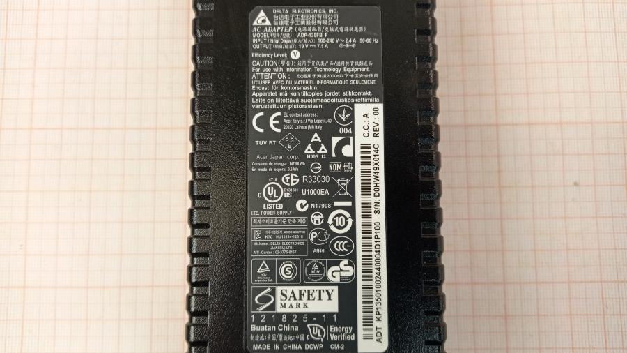 111-606-001 БП для ноутбука DELTA ADP-135FB F #8