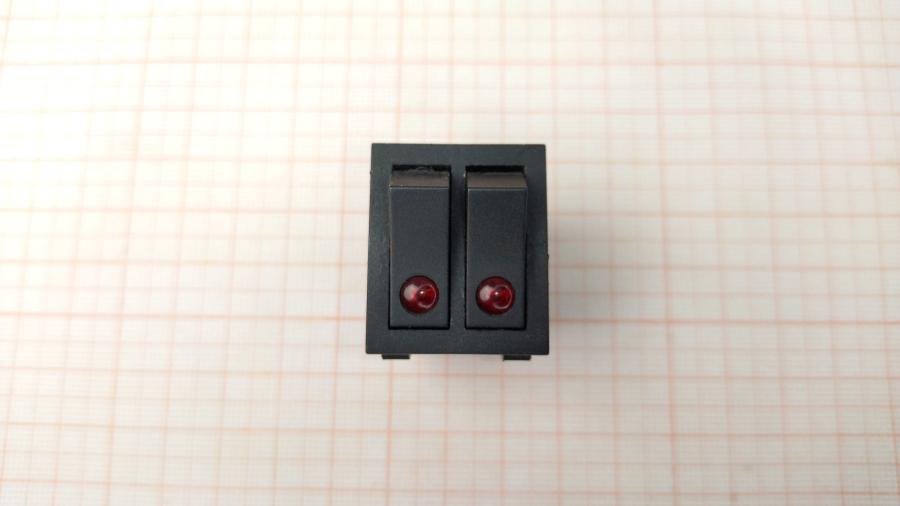 111-635-001 Выключатель двухклавишный для водонагревателя  RK1-22 #2