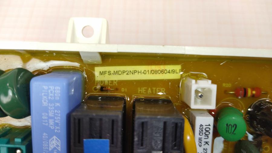111-334-002 Модуль управления для стиральной машины SAMSUNG MFS-MDP2NPH-01 #3