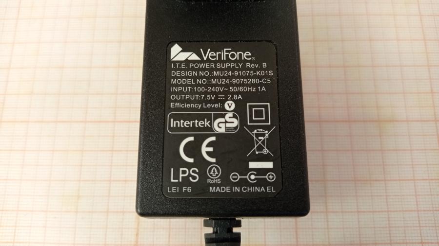 111-677-001 БП для платежного терминала VERIFONE MU24-9075280-C5 #8