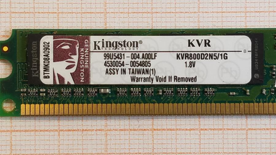 210-049-001 DDR2 DIMM KINGSTON KVR800D2N5/1G #2