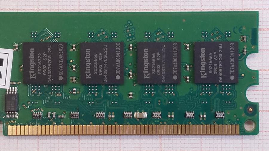 210-050-001 DDR2 DIMM KINGSTON KVR800D2N5/1G #3
