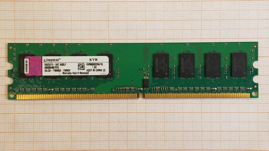 210-051-001 DDR2 DIMM KINGSTON KVR800D2N6/1G #1