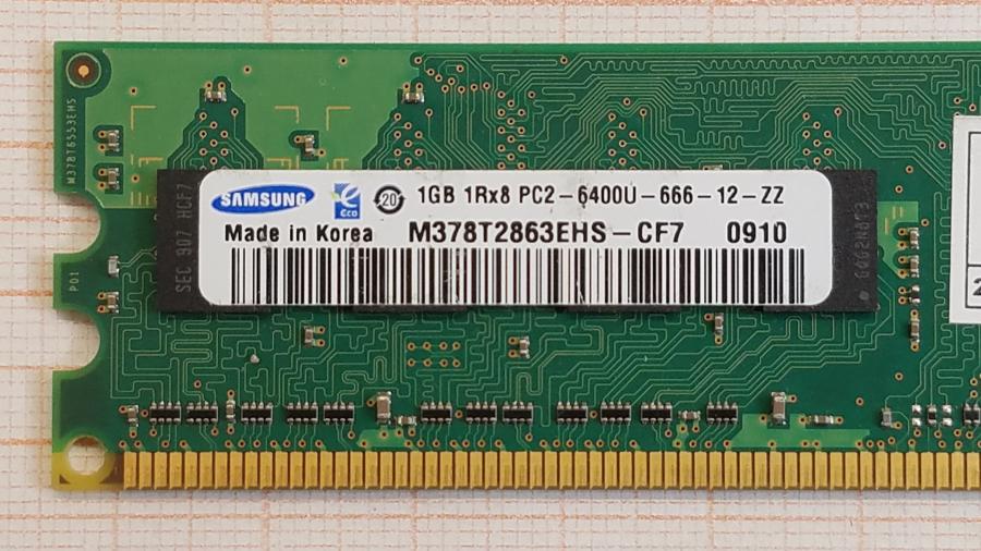 210-052-001 DDR2 DIMM SAMSUNG M378T2863EHS-CF7 #2