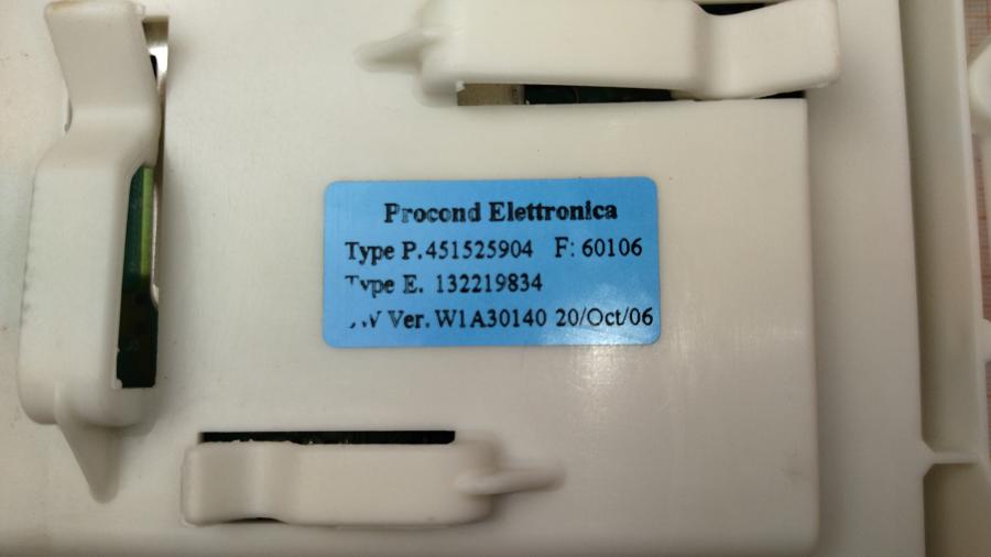 111-729-001 Модуль управления для стиральной машины  97391475651100/7 #3