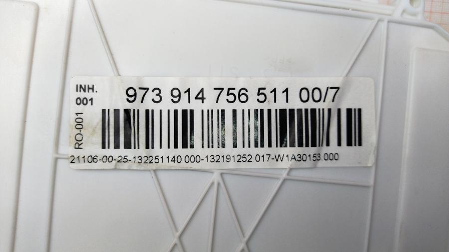 111-729-001 Модуль управления для стиральной машины  97391475651100/7 #4