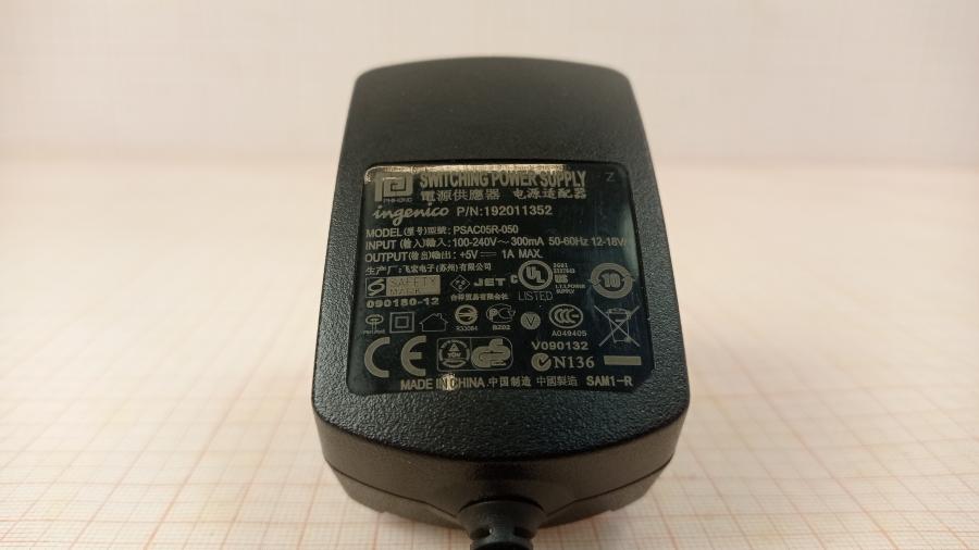 111-738-001 БП для платежного терминала INGENICO PSAC05R-050 #4