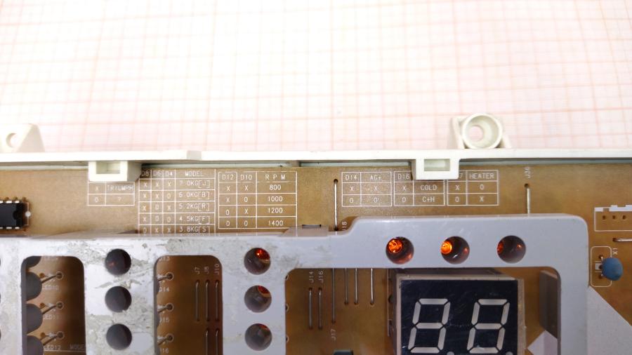 111-751-001 Модуль управления для стиральной машины SAMSUNG MFS-TBR8NPH-00 #3