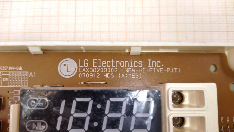 111-755-001 Плата индикации для стиральной машины LG EBR39358701 #3