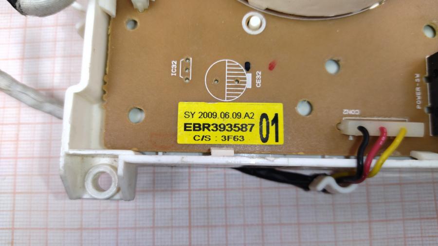 111-755-001 Плата индикации для стиральной машины LG EBR39358701 #4