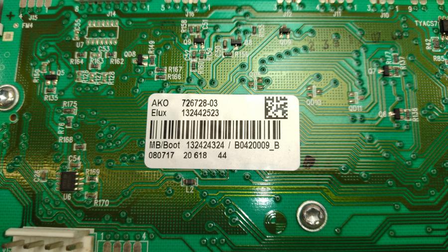 111-757-001 Модуль управления для стиральной машины  726728-03/132442523 #3