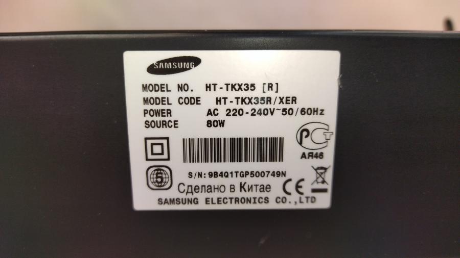 147-076-001 Домашний кинотеатр SAMSUNG HT-TKX35 #5