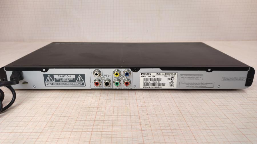 147-079-001 DVD Плеер PHILIPS DVP3310K/51 #9