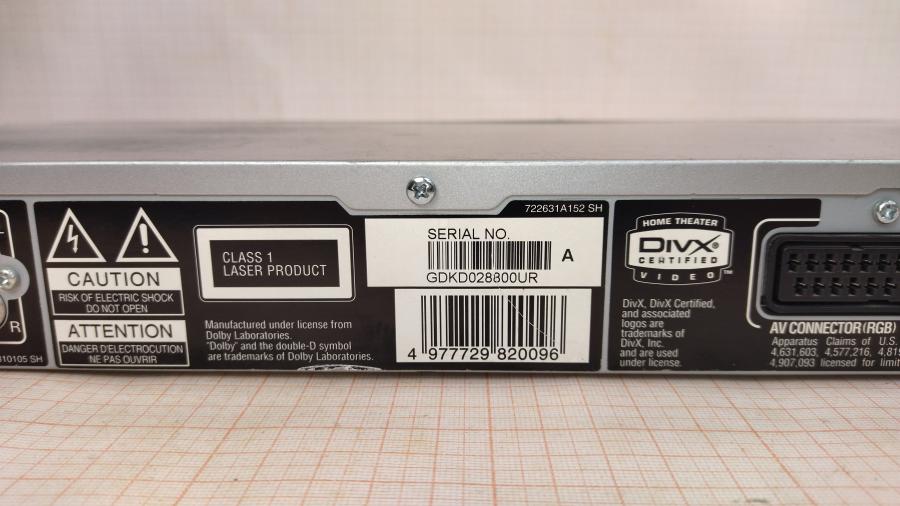 147-081-001 DVD Плеер Pioneer DV-595K-S #11