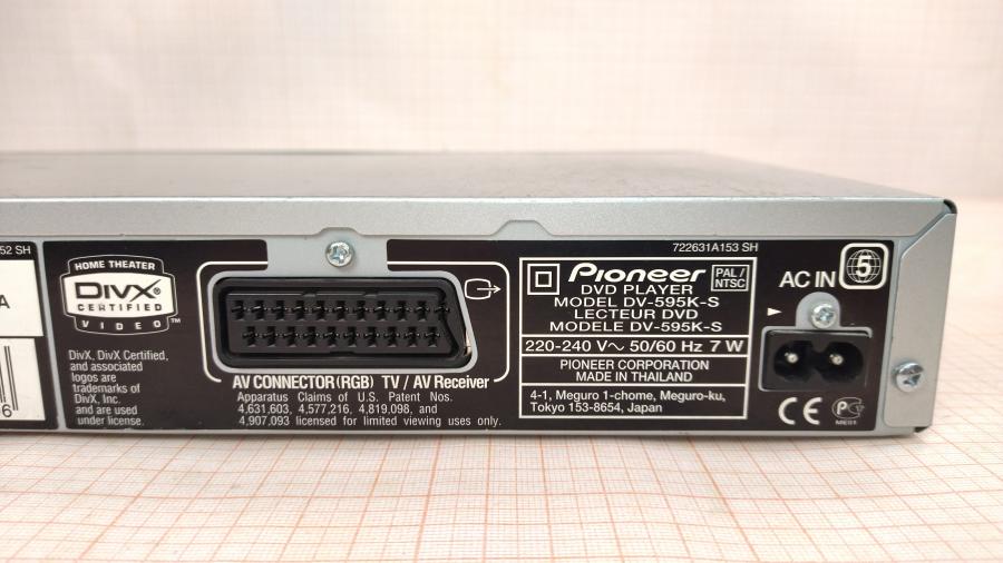 147-081-001 DVD Плеер Pioneer DV-595K-S #12