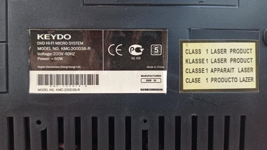 143-028-002 Аудиопроигрыватель Keydo KMC-200D3B-R #20