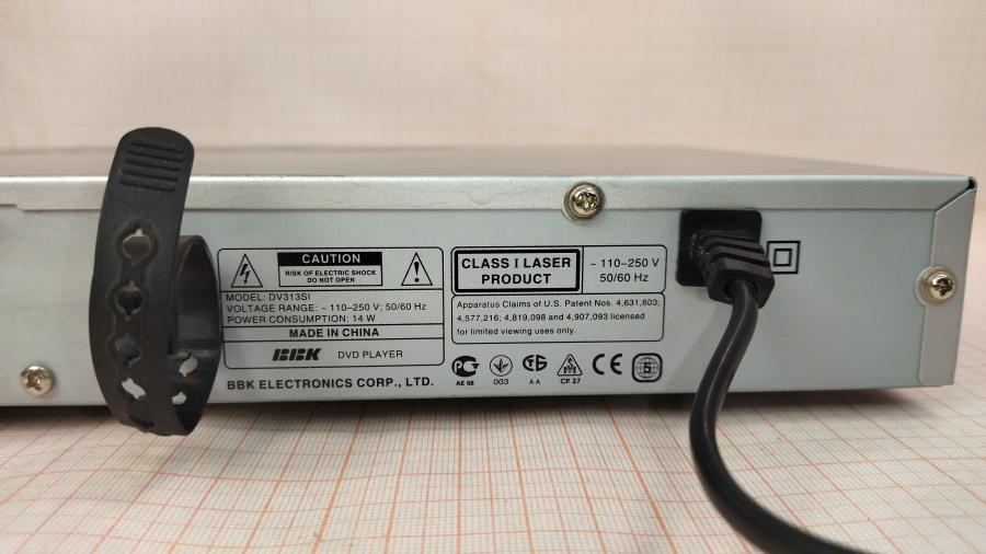 147-082-001 DVD Плеер BBK DV313SI #13