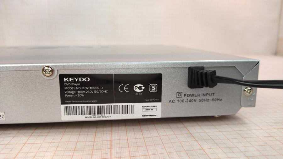 143-031-001 DVD Плеер Keydo KDV-105DS-R #12
