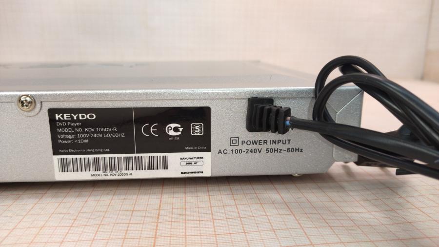 143-031-002 DVD Плеер Keydo KDV-105DS-R #12