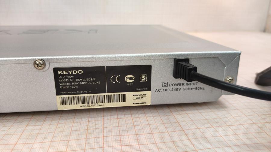 143-031-004 DVD Плеер Keydo KDV-105DS-R #12