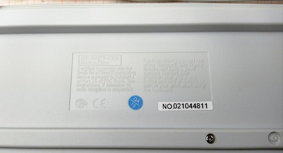 165-645-001 Клавиатура проводная ACE-TYPE PS/2 #6