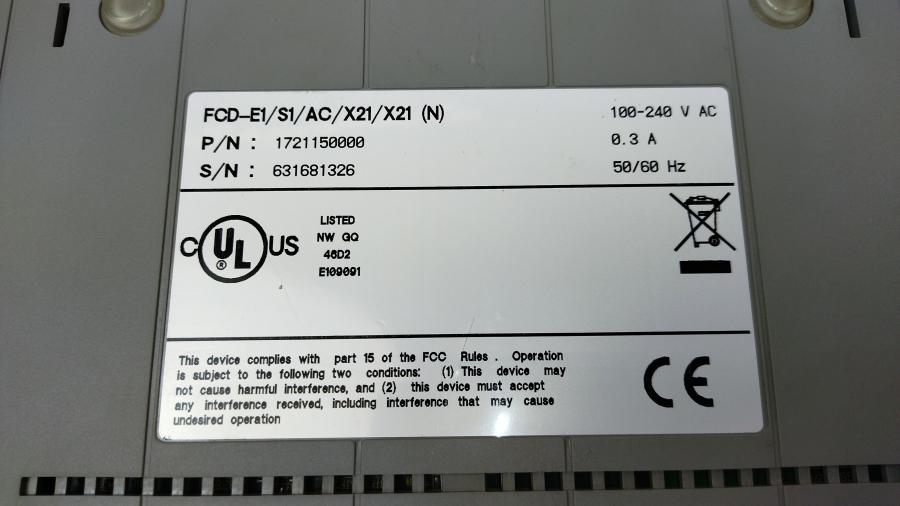 164-006-003 Мультиплексор RAD FCD-E1 #8