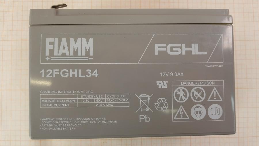 210-060-001 Аккумулятор FIAMM 12FGHL34 #2