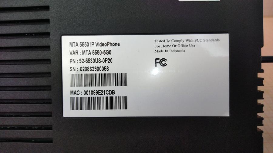 164-011-005 Видеотелефон Innomedia MTA 5550 #17