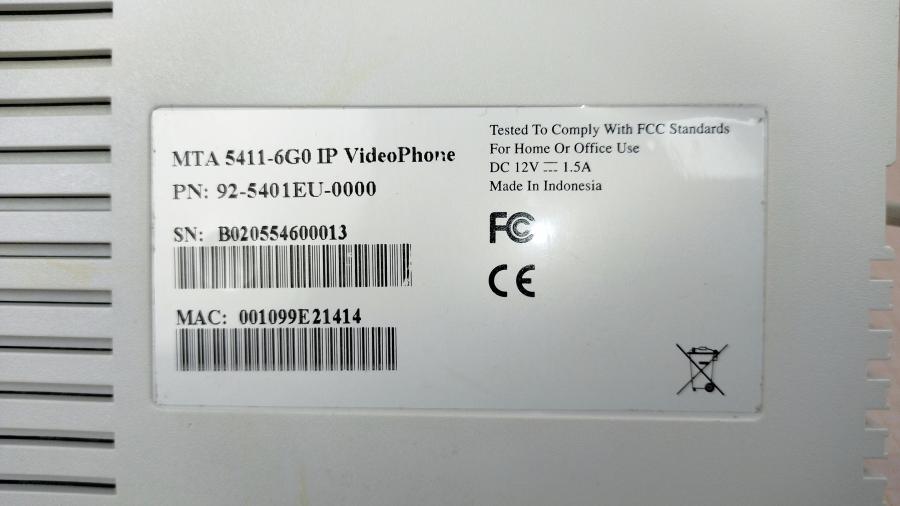 164-024-001 Видеотелефон Innomedia MTA 5411 #14