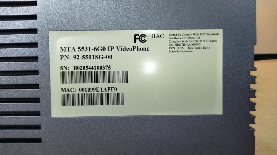 164-025-002 Видеотелефон Innomedia MTA 5531 #13