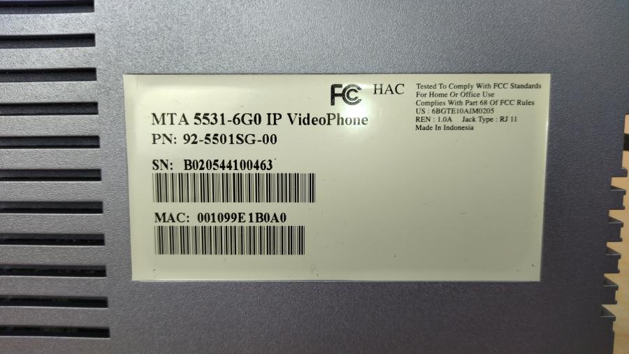 164-025-008 Видеотелефон Innomedia MTA 5531 #12