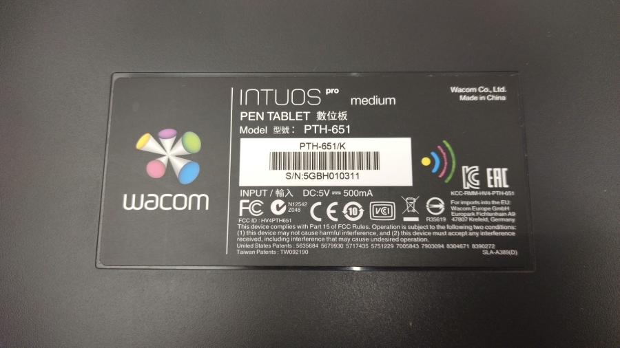 149-312-001 Графический планшет WACOM Intuos Pro Medium PTH-651 #10