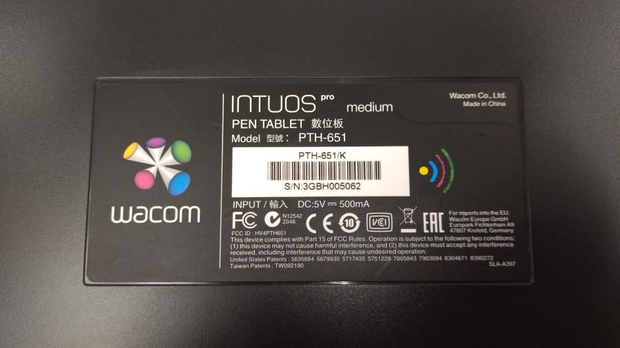 149-312-007 Графический планшет WACOM Intuos Pro Medium PTH-651 #10