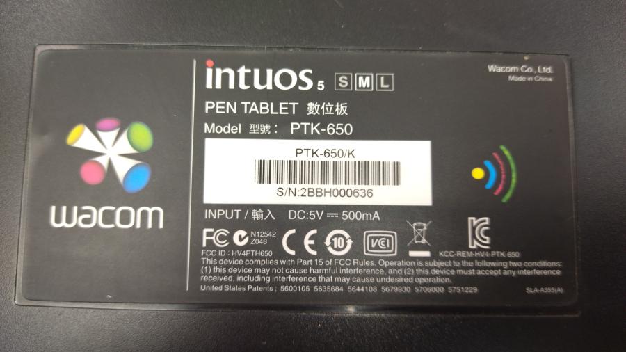 149-313-002 Графический планшет WACOM Intuos 5 M PEN TABLET PTK-650 #10