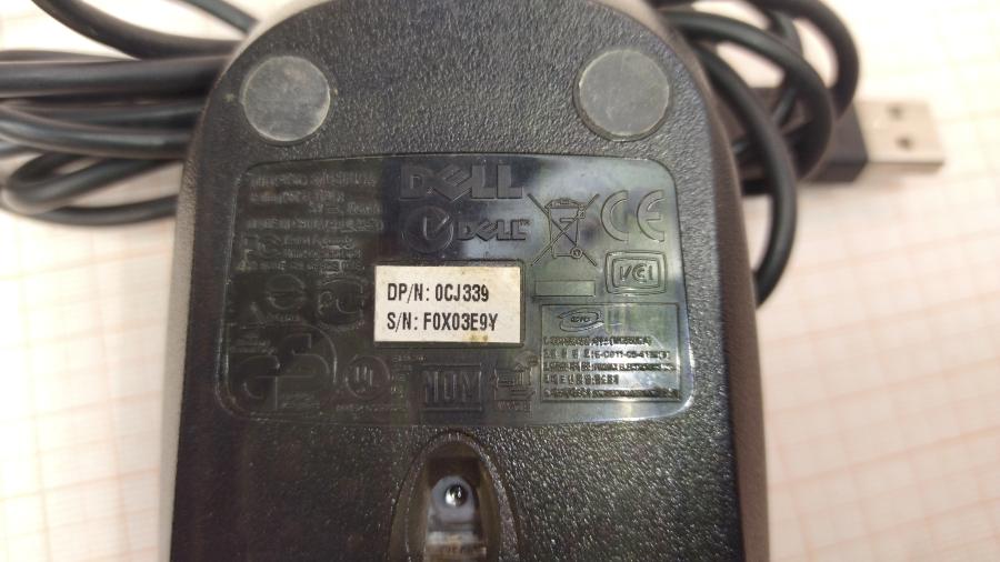 165-210-003 Мышь проводная DELL MO56UOA #4