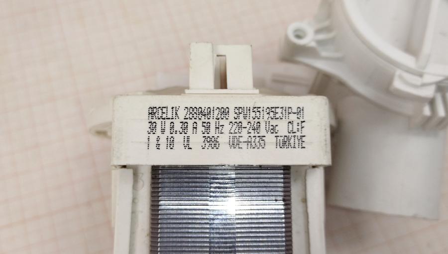 120-054-001 Насос сливной (помпа) Arcelic 2880401200 #2