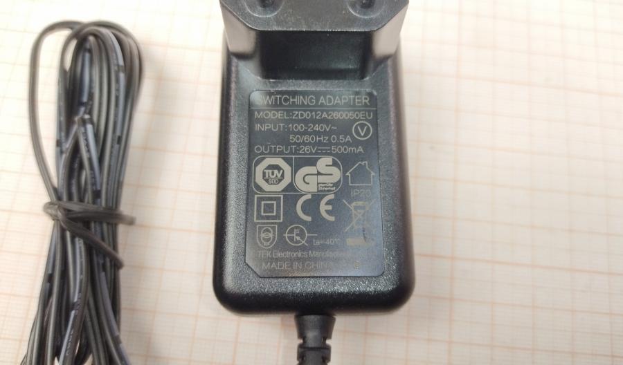 196-004-001 ЗУ для беспроводного пылесоса  ZD012A260050EU #3