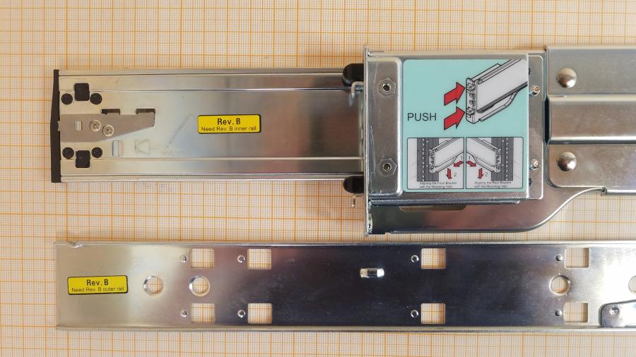 195-160-001 Комплект рельс в стойку SuperMicro MCP-290-00057-0N #4