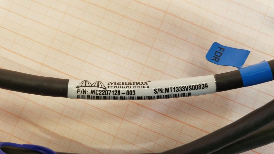 136-003-002 Кабели SAS QSFP ext Mellanox MC2207128-003 #3