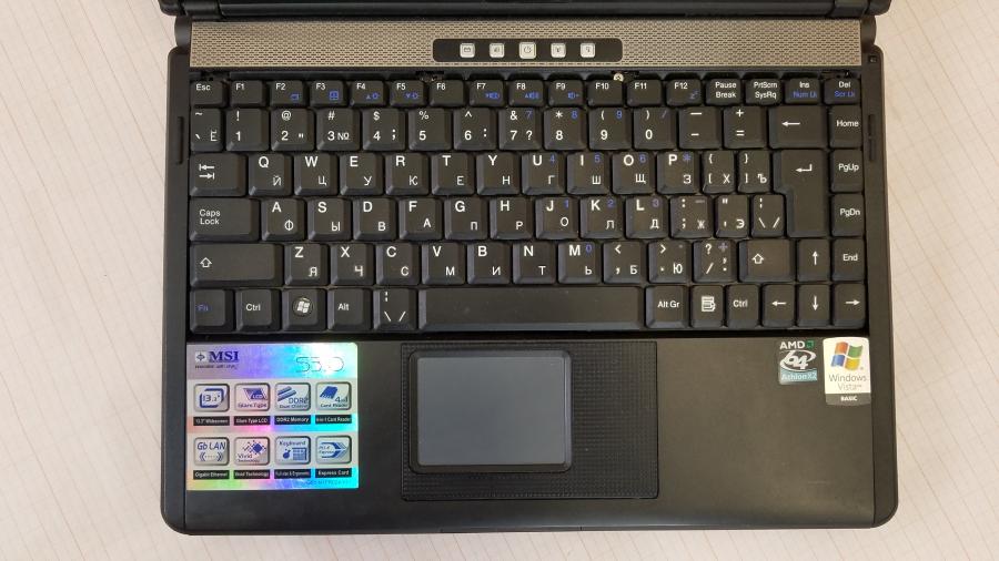 089-122-015 Ноутбук MSI MEGABOOK S310 MS-1312 #3