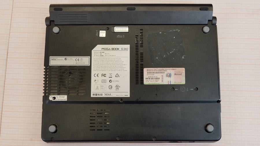 089-122-015 Ноутбук MSI MEGABOOK S310 MS-1312 #9